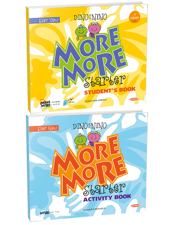 More & More Dino & Nino Student's Book & Activity Book - Kurmay Yayınları - Image 1