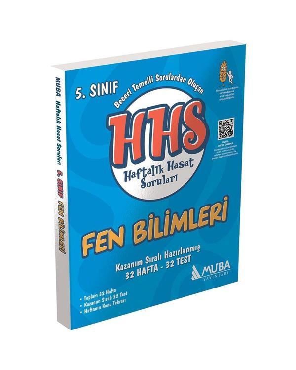 5.Sınıf Fen Bilimleri Haftalık Hasat Soruları (HHS) - Muba Yayınları - Image 1