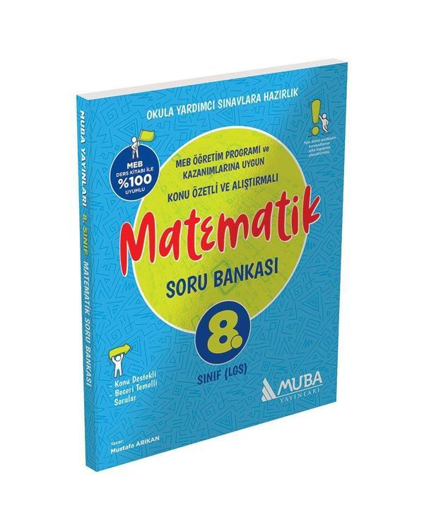 8. Sınıf Matematik Soru Bankası - Muba Yayınları - Image 1