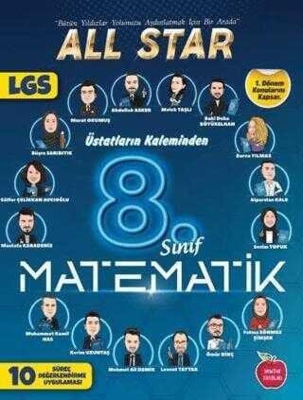 8. Sınıf Matematik 1.Dönem 10 Süreç Değerlendirme Denemesi Üstatların Kaleminden - Newton Yayınları - Image 1