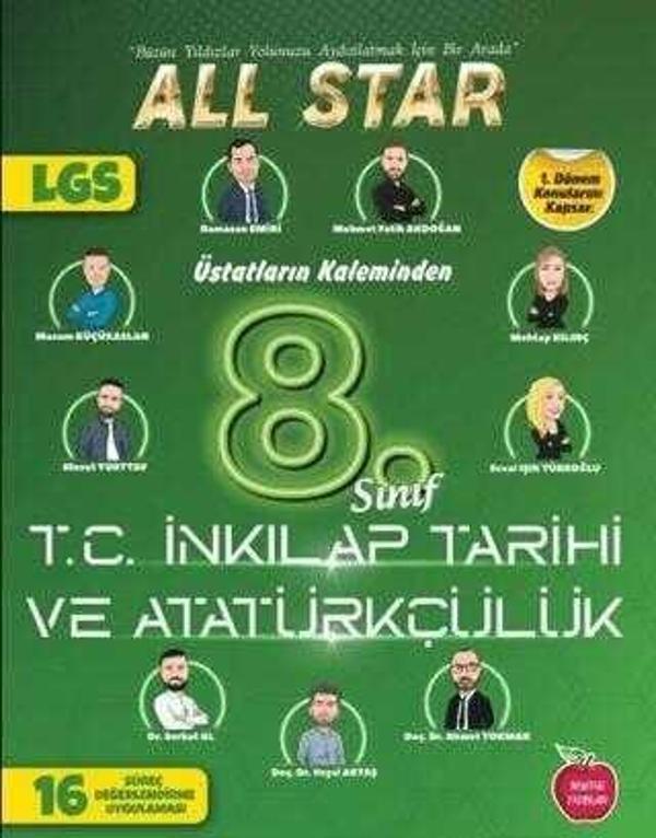 8.Sınıf İnkılap Tarihi 1.Dönem 16 Süreç Değerlendirme Denemesi - Newton Yayınları - Image 1