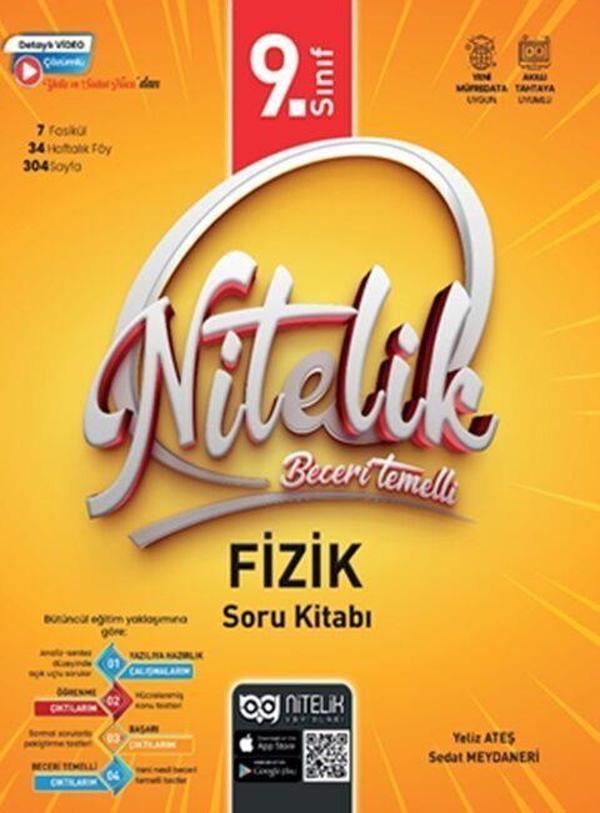9.Sınıf Fizik Soru Kitabı Beceri Temelli - Nitelik Yayınları - Image 1