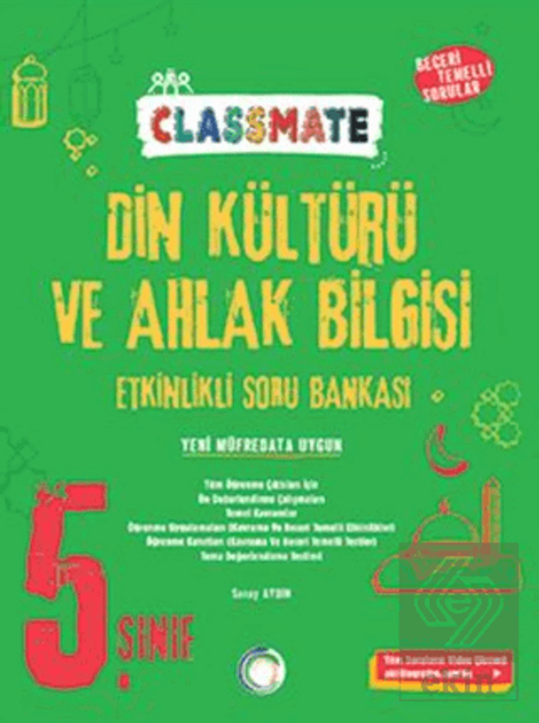5. Sınıf Classmate Din Kültürü Ve Ahlak Bilgisi Soru Bankası - Okyanus Eğitim - Image 1
