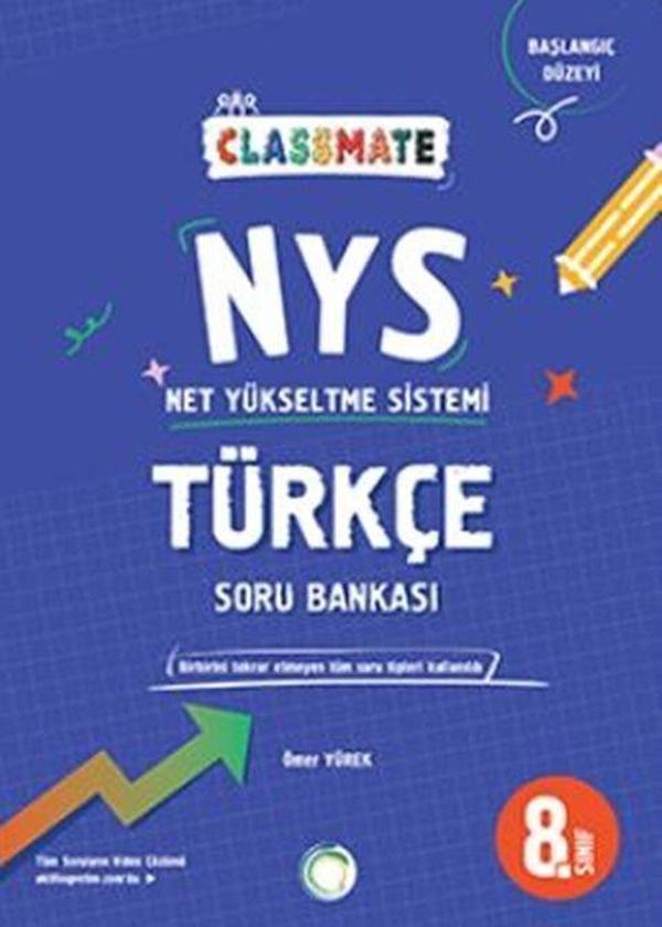 8. Sınıf Türkçe Classmate NYS Soru Bankası - Okyanus Eğitim - Image 1