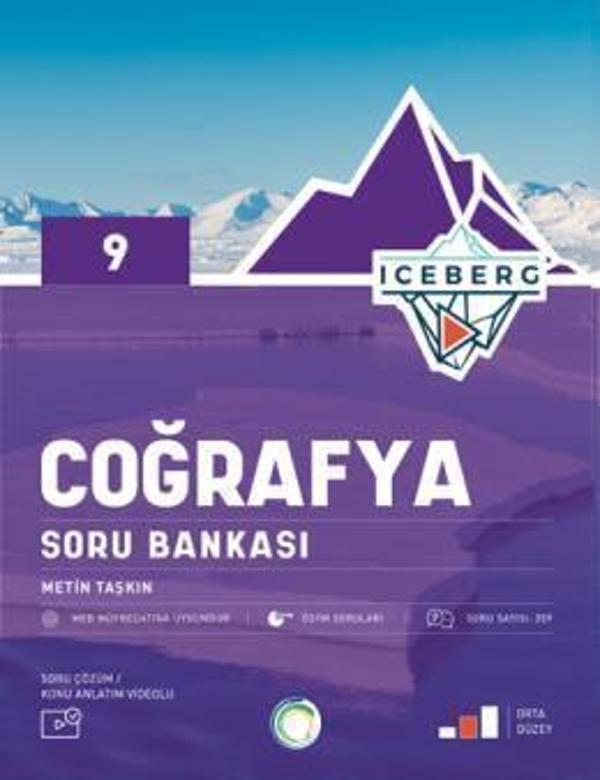 9. Sınıf Iceberg Coğrafya Soru Bankası - Okyanus Eğitim - Image 1