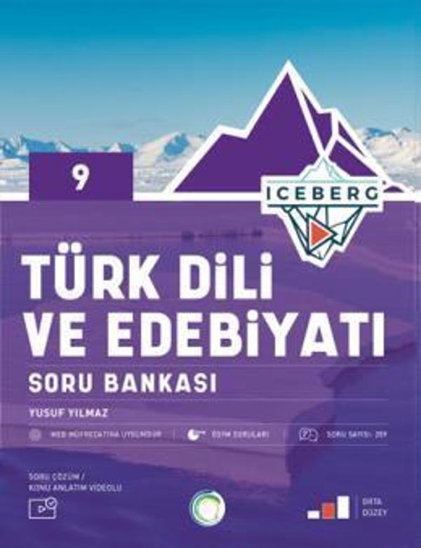 9. Sınıf Iceberg Türk Dili Ve Edebiyatı Soru Bankası - Okyanus Eğitim - Image 1
