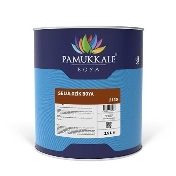 Pamukkale Selülozik Boya 2.5 Lt Ral 9006 Metalik Gri - Image 1