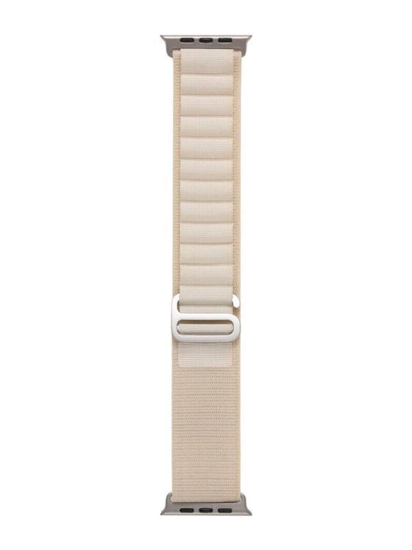 Cosmostech Akıllı Saat Watch için Uyumlu 42MM 44MM 45MM 49MM 1/2/3/4/5/6/se/7/8/ultra Çift Katman Kordon ve Kayışı Beyaz - Image 1