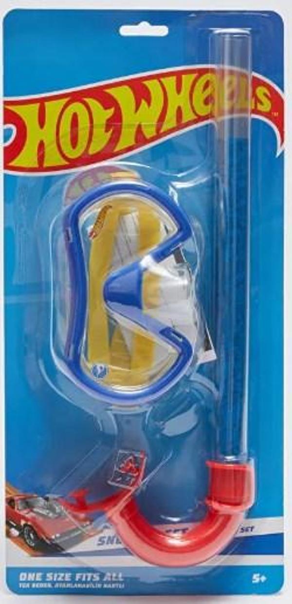 Hot Wheels Lisanslı Çocuk Şnorkel Set - Image 1
