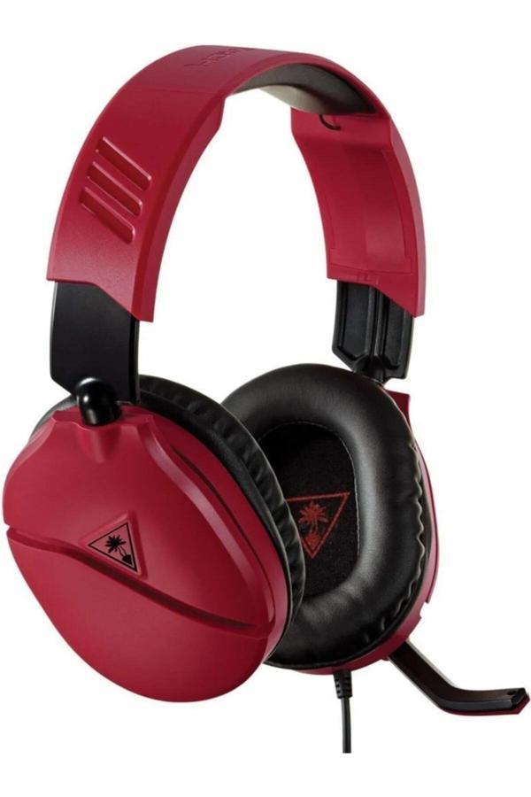 Turtle Beach Recon 70 PS5/4 Uyumlu Kablolu Oyuncu Kulaklığı Kırmızı - Image 1