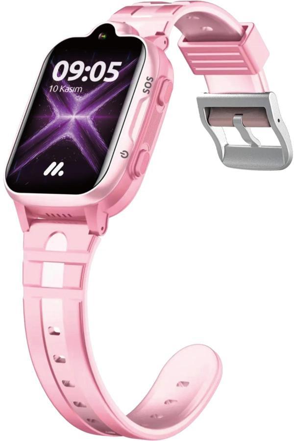 Mipo K3 4G Görüntülü Konuşma Özellikli Akıllı Çocuk Saati Pembe - Image 1