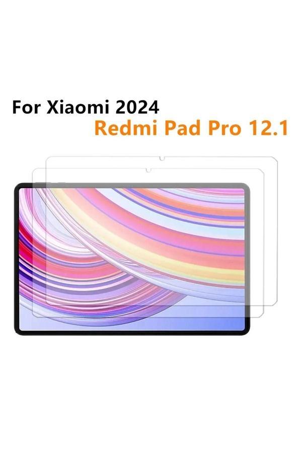 Xiaomi Redmi Pad Pro 8 GB 256 GB 12.1" 2024 Nano Kırılmaz Ekran Koruyucu Şeffaf Esnek Cam Tam Uyumlu - Image 1