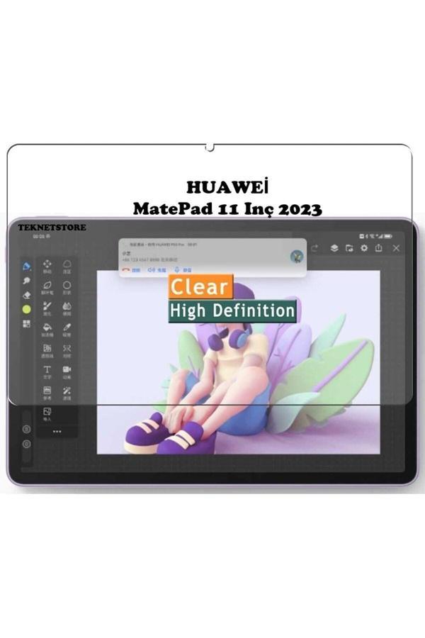 Huawei Matepad 11 2023 6GB 128GB 11 Inç Tablet Ekran Koruyucu Nano Kırılmaz Tam Uyumlu Esnek Cam - Image 1