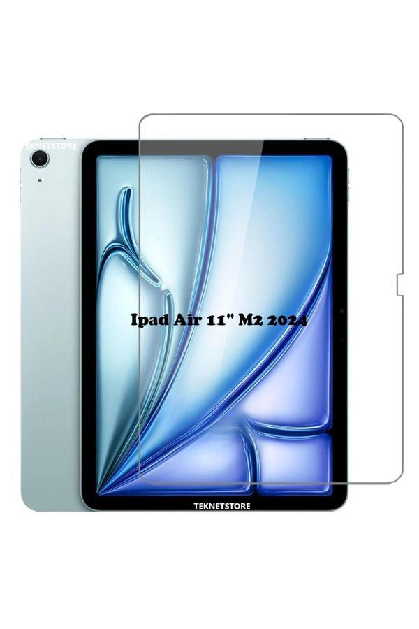 IPad Air 11 Inç M2 Çip 2024 Uyumlu Nano Kırılmaz Ekran Koruyucu Şeffaf Esnek Cam Koruyucu Tam Uyumlu - Image 1