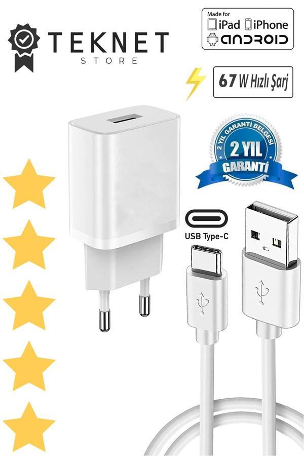 ysfx 67 Watt Typ-c Fast Qualcom Turbo Hızlı %100 Uyumlu Şarj Aleti Seti Life Sell 721051 - Image 1