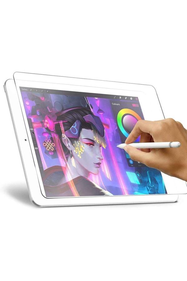 Ipad 9.7 Inc 5. 6. Nesil 2017 2018 Uyumlu Paper Like Ekran Koruyucu Kağıt Hissiyatlı Cam - Image 1