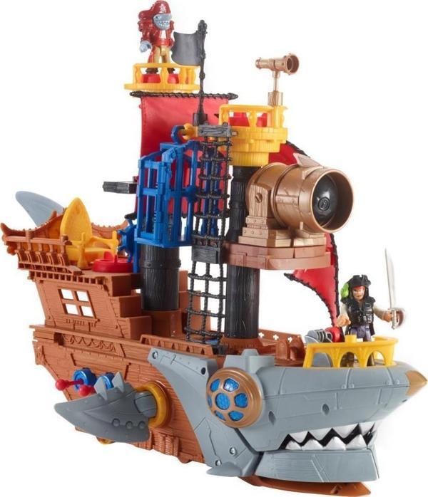 imaginext Korsan Gemisi DHH61 "Köpek Balığı Saldırısı" Aksiyonu İçerir - Image 1