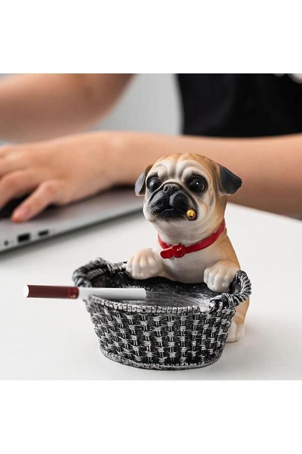 Taşdevri Life Dekoratif Köpek Küllük, Kül Tablası - Image 1