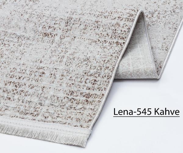 Decoser Lena Koleksiyonu Dokuma Halı DH545 Kahve - Image 1