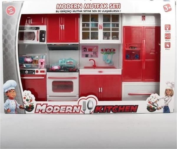 Kayyum Oyuncak  Işıklı Ve Sesli Modern 4 lü Mutfak Seti 1014 - Image 1