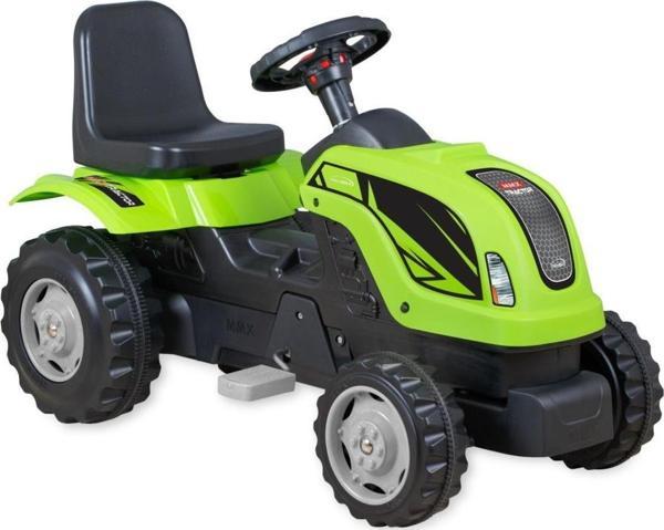 Micromax Römorklu Traktör Pedallı 01 011 Yeşil,Oyuncak Pedallı Traktör - Image 1
