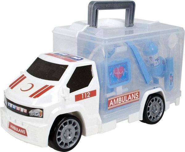 King Toys İlk Yardım Çantalı Ambulans Aracı MRT-66 - Image 1