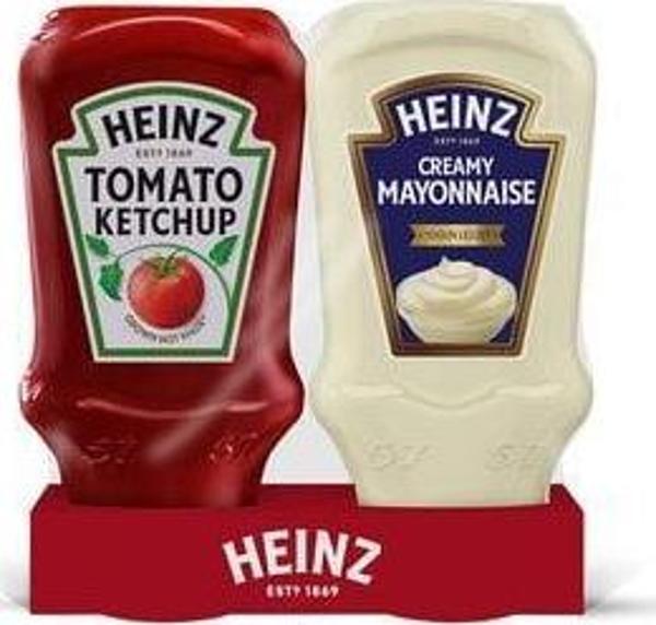 Heinz Ketçap 375g+ Mayonez 330g İkili Set - Image 1