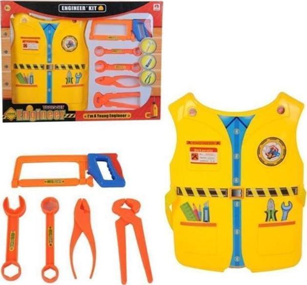 King Toys Yelekli Oyuncak Tamir Seti FT 1974 - Image 1