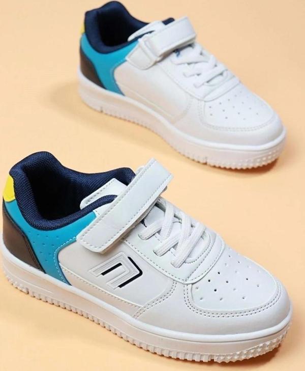 Cool Abel Erkek Çocuk Cırtlı Günlük Sneaker Spor Ayakkabı - Image 1