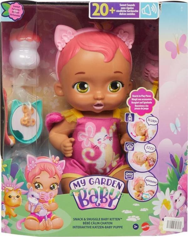 My Garden Baby Mattel Yavru Kedi Bebek HHP27 HHP29 - Image 1