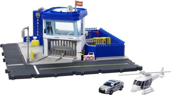 Matchbox MX Sürücüler Polis Karakolu Ekibi HBD74 HHW22 Işıklı ve Sesli Polis Karakolu Telsiz Hattı - Image 1