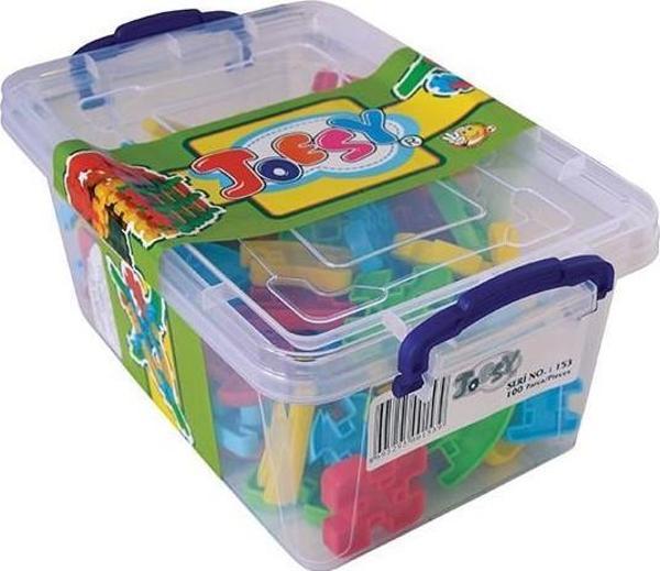 Matrax Oyuncak JOESY® Lego 100 Parça Yapım Seti Saklama Kabında - Image 1