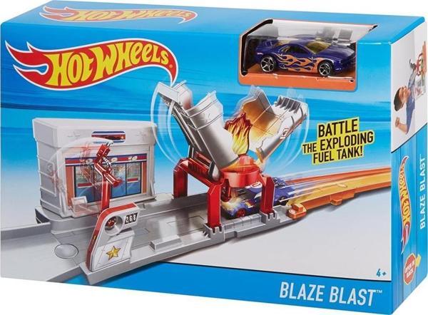 Hot Wheels Şehir Başlangıç Setleri Blaze Blast FJN34-FJN36 - Image 1