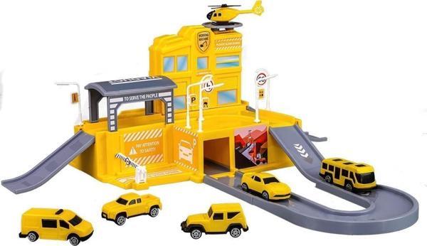 Özka Toys Jr.K Kutulu İş Makinelı Otopark Oyun Seti - Image 1