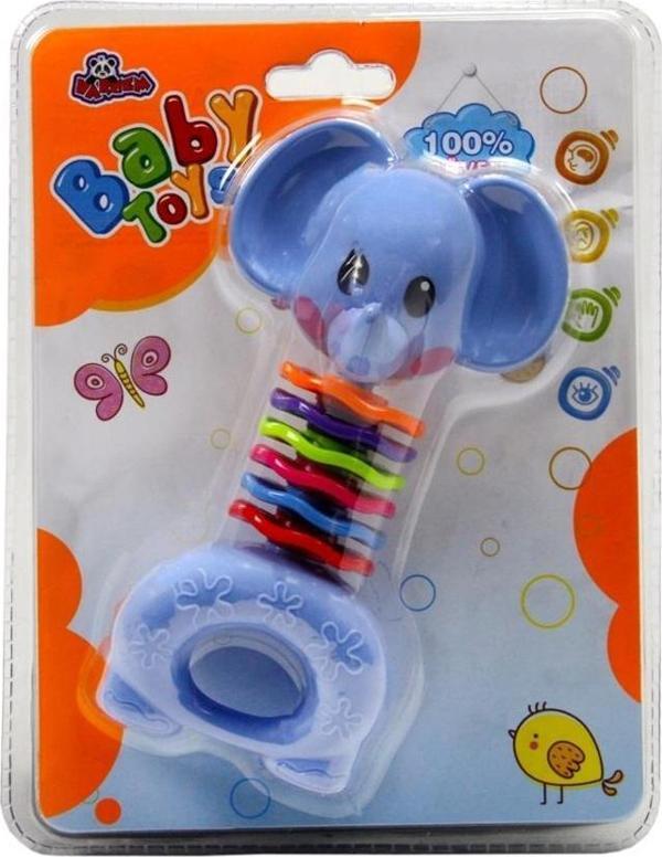 Vardem Oyuncak Bebekler İçin Fil Çıngırak Seti - Image 1