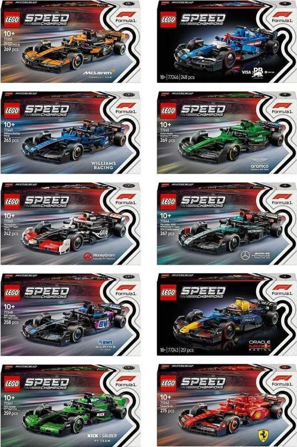 LEGO Speed Champions Formula1 10 sets (77242 - 77251) - Image 1