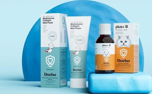 Docho Malt Kedi Macunu 100 gr ve Tüy Sağlığı Destekleyici Damla 50 ml Seti - Image 1