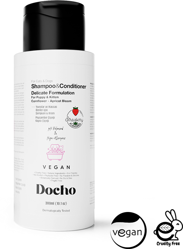 Docho Şampuan ve Krem - Delicate - Yavrular ve Hassas Deriler 300 ML - Image 1
