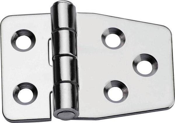 Lalizas Menteşe, Sağa, Inox 316, L57mm, W37mm, Kalın. 2mm - Image 1