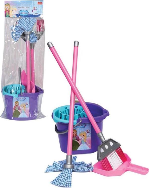 Uçar Oyuncak Buzlar Ülkesi PVC Temizlik Seti 51 cm - Image 1