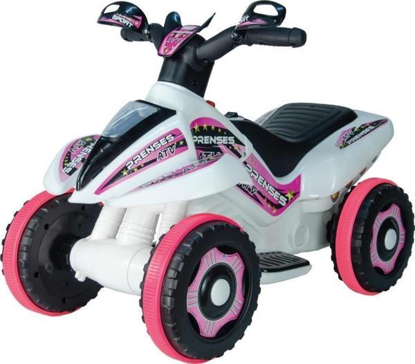 UJ Toys 6V Akülü ATV SAFARİ BEYAZ PRENSES - Image 1