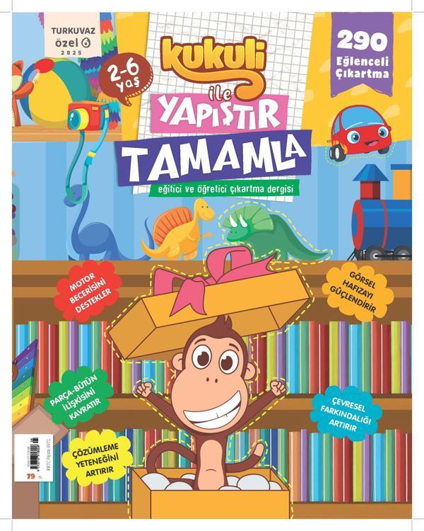 KUKULİ İLE YAPIŞTIR TAMAMLA 6 - Turkuvaz Dergi - Image 1