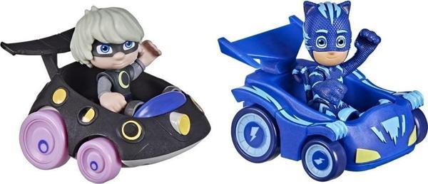 Pj Masks Hasbro Pj Maskeliler 2'li Figür ve Araç Seti Catboy & Luna Girl F2649 F2840 - Image 1
