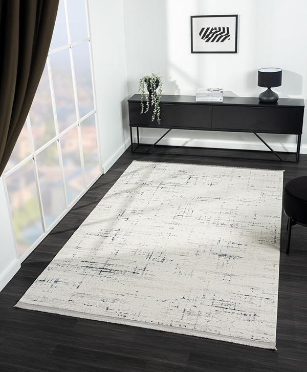 Feel Koleksiyonu Triko Akrilik Pamuk Atkı Tabanlı Dokuma Halı FL004M - Image 1