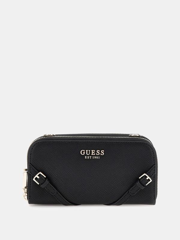 Guess Kadın Siyah Bramina  Çapraz Askılı Organizer Çanta - Image 1