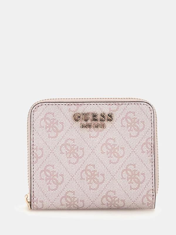 Guess Kadın Pembe Zamira Küçük Fermuarlı Cüzdan - Image 1