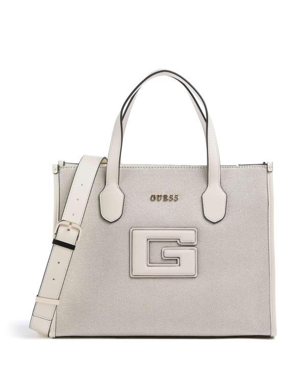 Guess Kadın Lacivert G Status İki Bölmeli Tote Çanta - Image 1