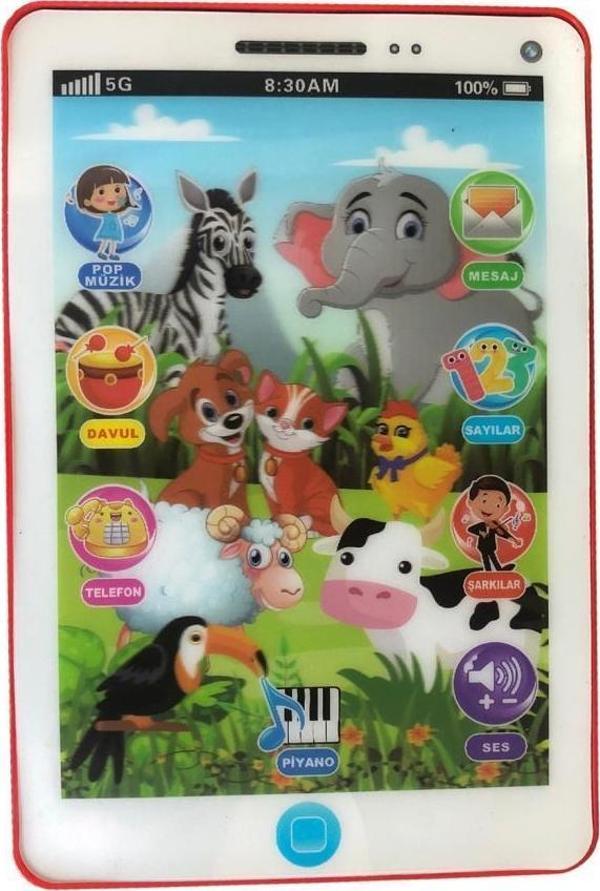 Prestij Oyuncak Eğitici ve Öğretici Hayvan Resimli Eğlenceli Tablet - Image 1