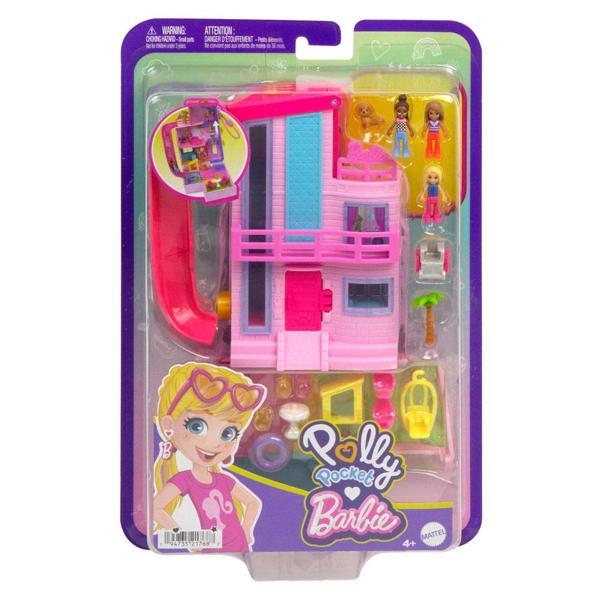Polly Pocket Barbie'nin Evi Temalı Mikro Oyun Seti HWP11 - Image 1