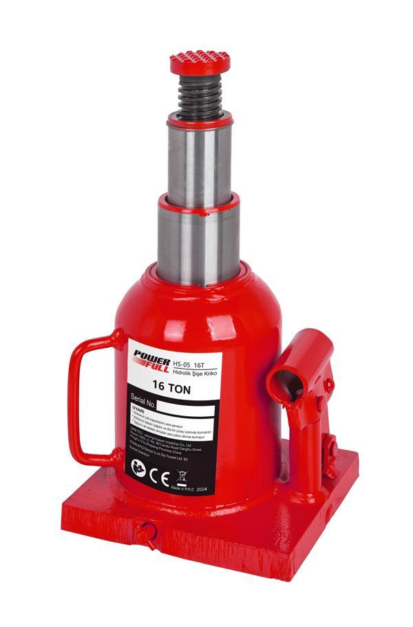 16 Ton Çift Kademeli Hidrolik Şişe Kriko - Image 1